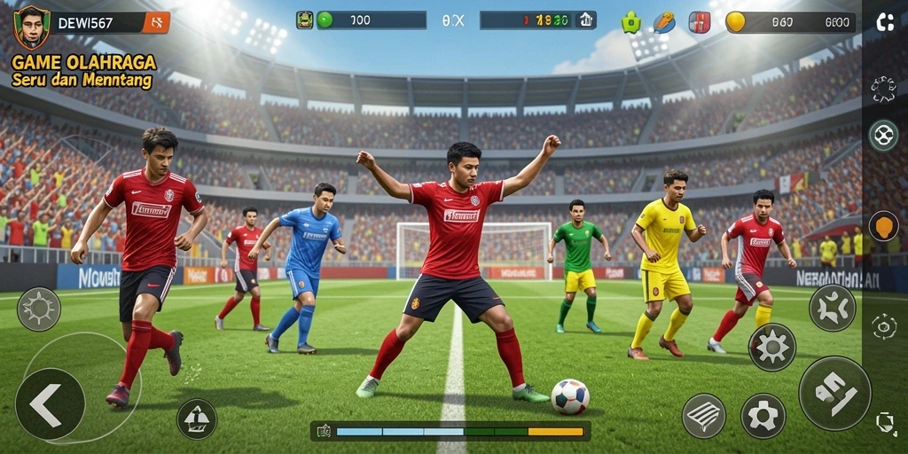 Tampilan gameplay DEWI567 yang menarik dan seru.