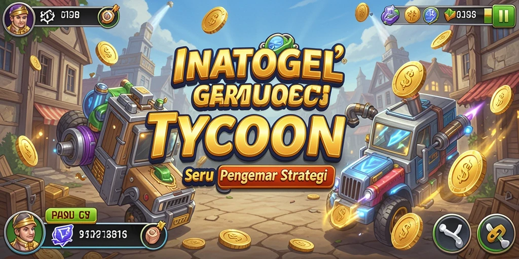 Tampilan gameplay mengasyikkan di game Tycoon INATOGEL.