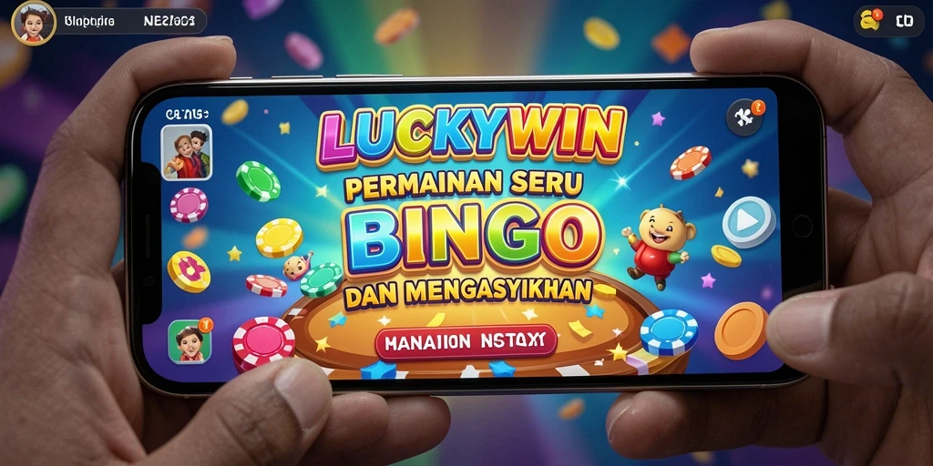 Tampilan gameplay seru di LUCKYWIN dengan kartu bingo yang menantang.