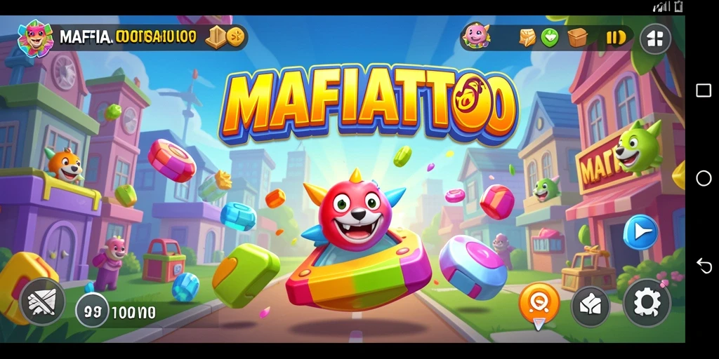 Screenshot utama MAFIATOTO menampilkan gameplay arcade yang seru.