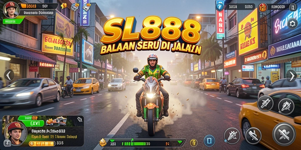 Tampilan gameplay SL888 yang mendebarkan dan seru.