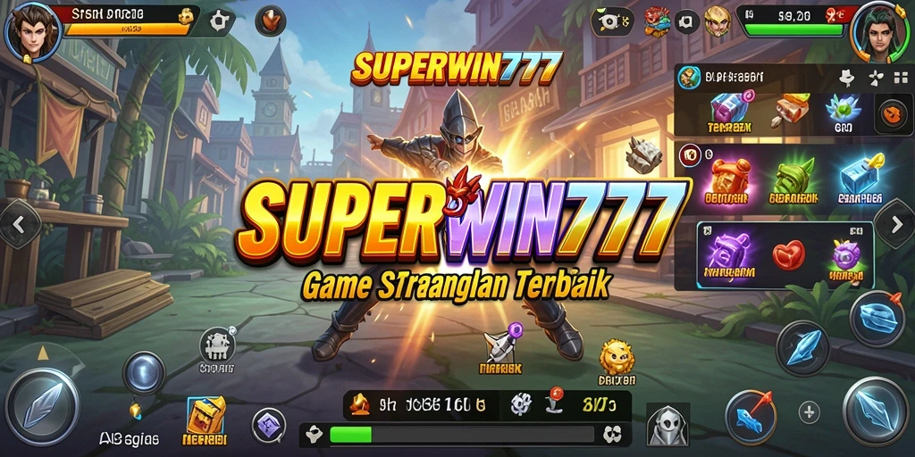 Tampilan menarik gameplay SUPERWIN777 yang mendebarkan.